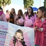 Zempoala: Caminata rosa en apoyo a la lucha contra el cáncer de mama