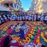 Tulancingo: Catrina monumental con 2 mil 700 panes de muerto