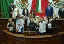 Congreso avala a Grecia Quiroz como alcaldesa sustituta de Uruapan