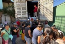 Cuautepec entrega víveres en la Sierra Otomí-Tepehua