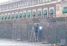Resguardan Palacio Nacional ante marcha de la Generación Z