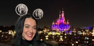 Katy Perry celebra Acción de Gracias en Shanghai Disneyland
