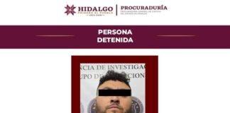 Capturan en Atitalaquia a “El Chelelo”, presunto líder criminal