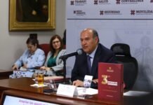 Castrejón Valdés destaca avances y retos del sector educativo ante el Congreso de Hidalgo