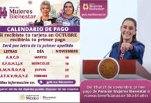 Alistan pago para nuevas beneficiarias de la pensión Mujeres del Bienestar