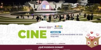Proyectan cine con causa en apoyo a familias hidalguenses