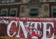 CNTE anuncia paro nacional de 48 horas y movilizaciones en todo el país