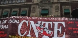 CNTE anuncia paro nacional de 48 horas y movilizaciones en todo el país