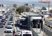 Tuzobús suspende operación en Matilde tras choque vehicular