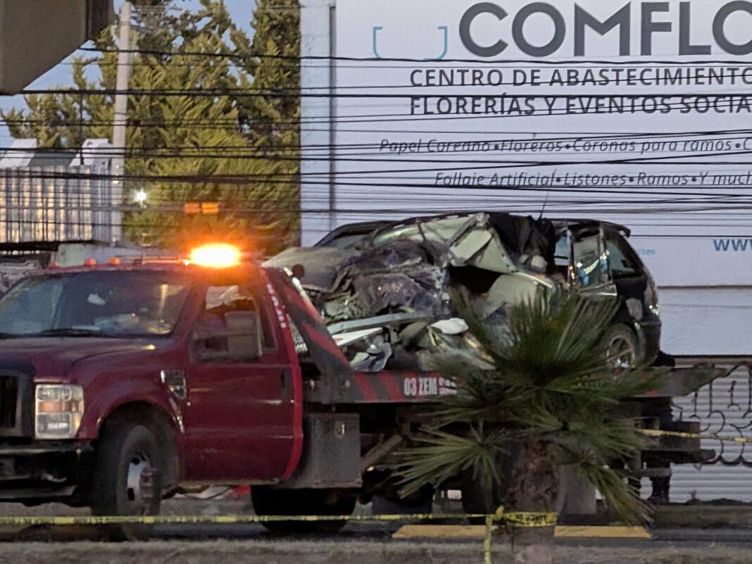 Accidente en bulevar Felipe Ángeles deja un muerto y una mujer ...