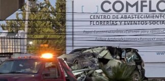 Accidente en bulevar Felipe Ángeles deja un muerto y una mujer lesionada