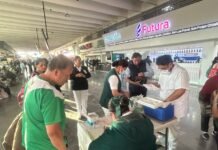 Ante la llegada del invierno, la SSH instala puntos de vacunación