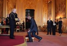 Distinguen a Beckham como Caballero de la Orden del Imperio Británico