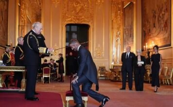 Distinguen a Beckham como Caballero de la Orden del Imperio Británico