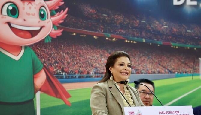 Inaugura Brugada sede del Voluntariado para la Copa Mundial