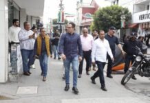 Pachuca: avanza reubicación de comercio ambulante en primer cuadro