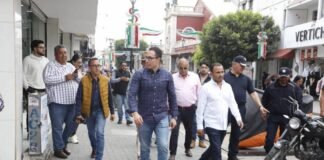 Pachuca: avanza reubicación de comercio ambulante en primer cuadro