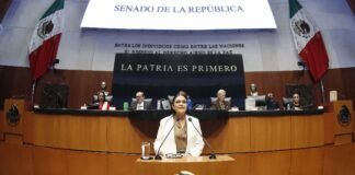 Confrontan resultados de política social en comparecencia de Ariadna Montiel