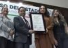 Entregan la distinción ‘La Mina del Tiempo’ a Josefina Rodríguez Zamora