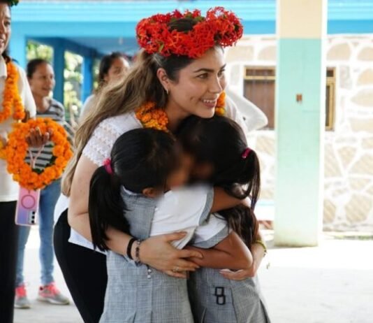 Huejutla: refuerzan alimentación escolar de niños y niñas
