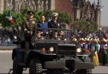 Sheinbaum encabeza el Desfile del Día de la Revolución