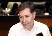 Noroña acusa a alcaldesa interina de Uruapan de politizar el caso Manzo