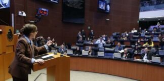 Lilly Téllez confronta a Noroña por asesinato de Carlos Manzo