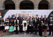 Sheinbaum reconoce a los atletas destacados del 2025