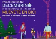 CDMX anuncia Paseo Nocturno Navideño de 22 kilómetros