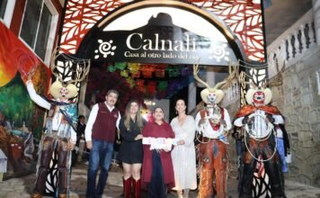 Entrega Sectur Andador Turístico en Calnali