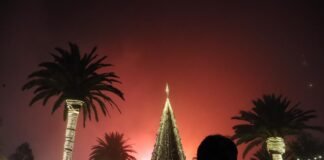 Videomapping de Acaxochitlán: arte y tecnología iluminan el Pueblo Mágico