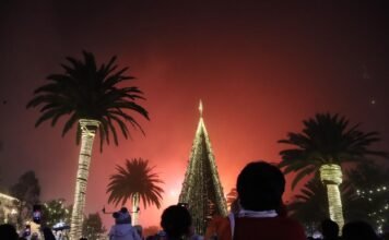 Videomapping de Acaxochitlán: arte y tecnología iluminan el Pueblo Mágico