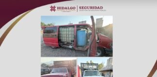 Tepeapulco: aseguran 7,300 litros de hidrocarburo ilegal