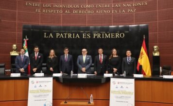 Hidalgo participa en foro internacional celebrado en el Senado