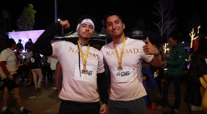 Un invierno familiar se vivió en la carrera nocturna