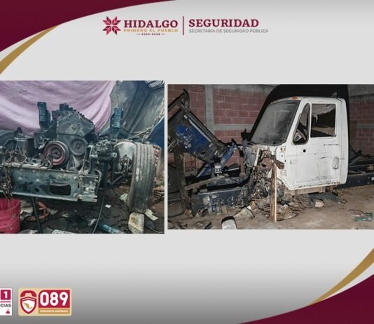 Tizayuca: localizan inmueble usado para desvalijar transporte de carga