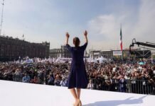 México avanza con la fuerza invencible de su pueblo: Claudia Sheinbaum