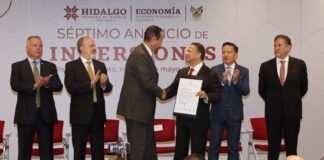 Hidalgo alcanza cifra histórica de inversiones privadas en 2025