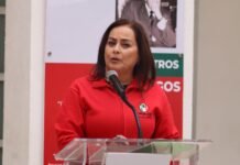Geraldina García Gordillo asumió este lunes la dirigencia del PRI en Pachuca