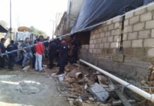 Derrumbe en Zacualtipán deja cuatro heridos