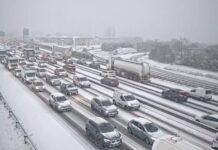 Frío ártico paraliza Europa y provoca caos en transporte y servicios