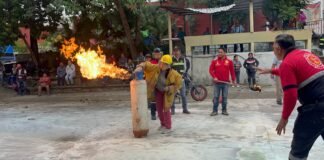 Protección Civil capacita a comerciantes para prevenir riesgos en festejos guadalupanos