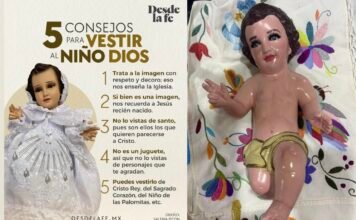 Da Iglesia católica recomendaciones para vestir al Niño Dios