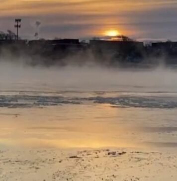 ¿Es Narnia? Las cataratas del Niágara convertidas en paisaje de fantasía