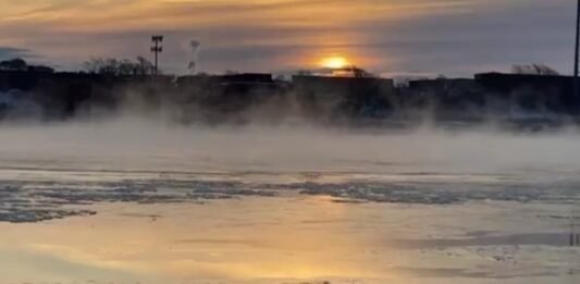 ¿Es Narnia? Las cataratas del Niágara convertidas en paisaje de fantasía