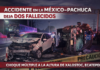 Accidente en la México–Pachuca deja dos personas fallecidas