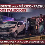 Accidente en la México–Pachuca deja dos personas fallecidas