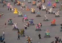 “Nopalera en el corazón” llena de arte e identidad el zócalo de CDMX