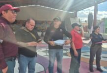 SEMARNATH coordina combate a incendio de interfaz urbano