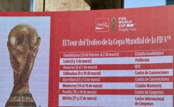 El Tour del Trofeo de la Copa Mundial de la FIFA 2026 llega en febrero a México